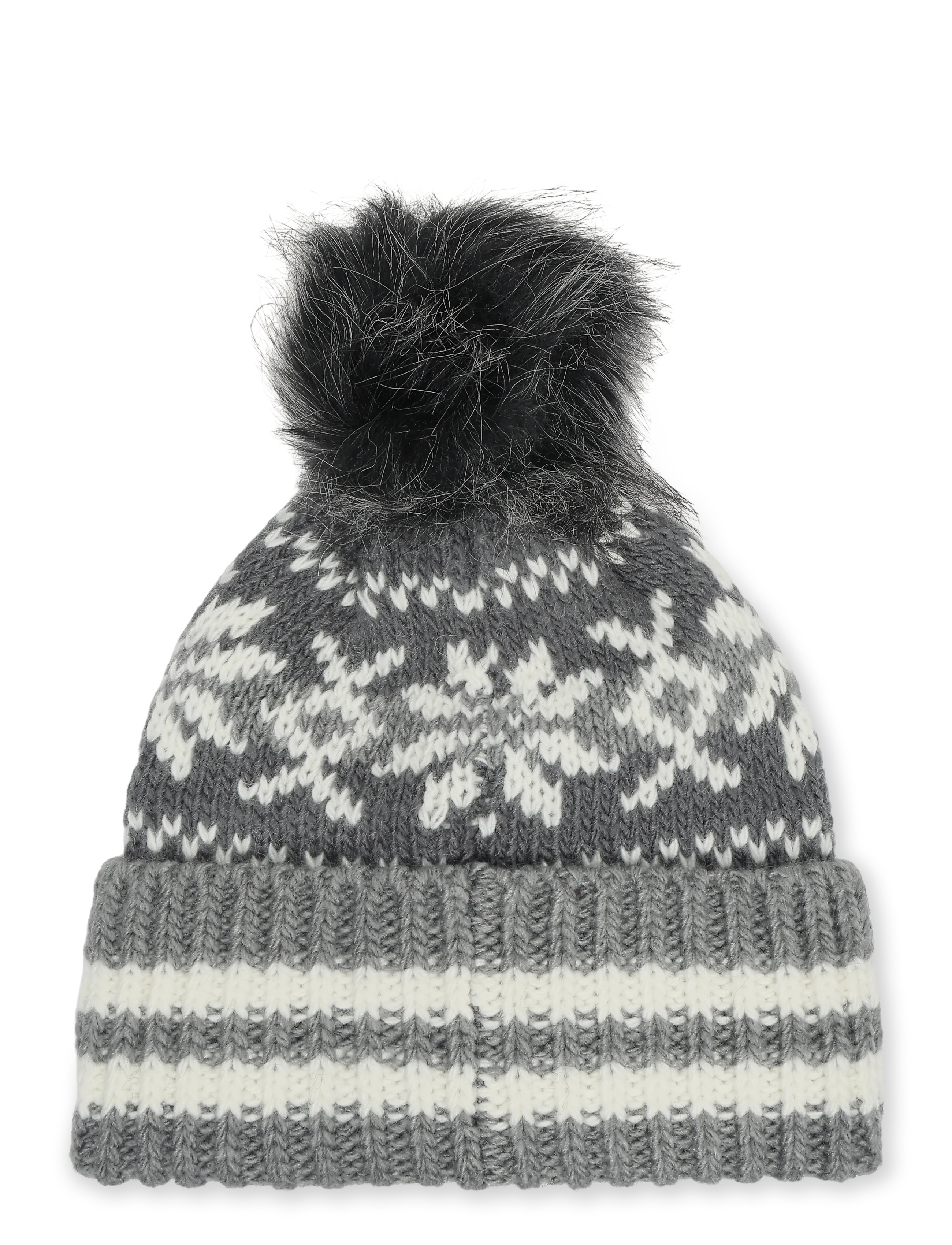 Superdry - OUTDOORS FAIRISLE BEANIE HAT - mützen - charcoal marl - 2
