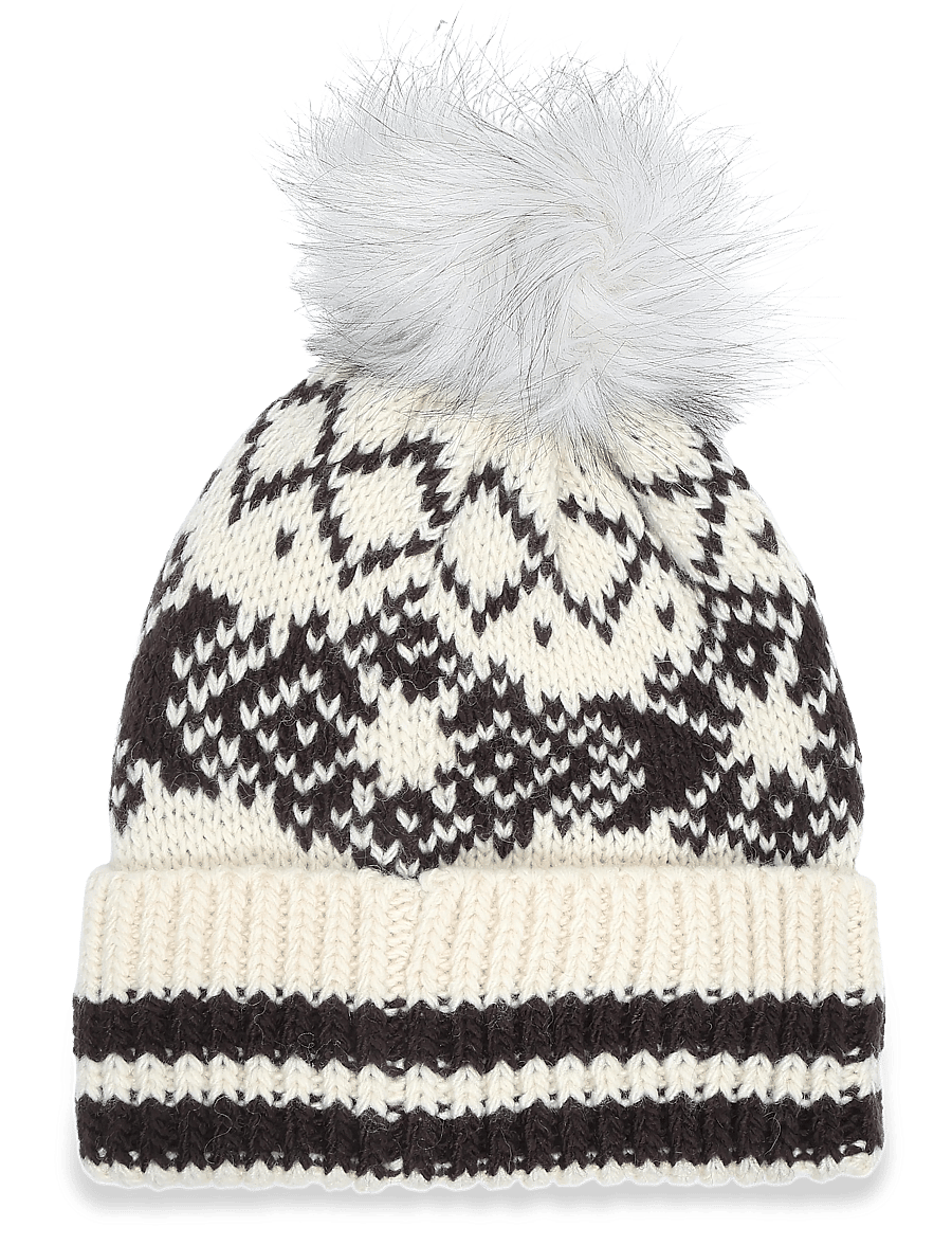 Superdry - OUTDOORS FAIRISLE BEANIE HAT - beanies - natural cream - 2