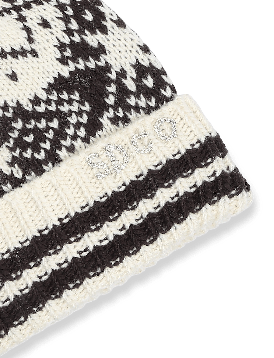Superdry - OUTDOORS FAIRISLE BEANIE HAT - beanies - natural cream - 3