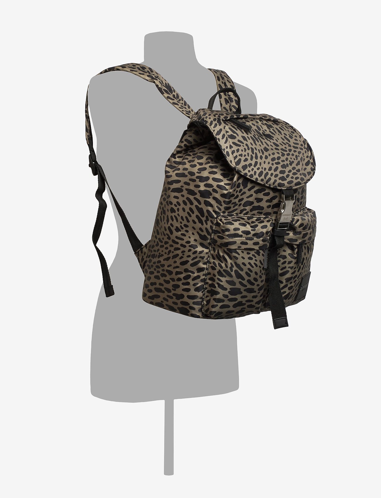 Superdry - ROMA RUCKSACK - green print - 5