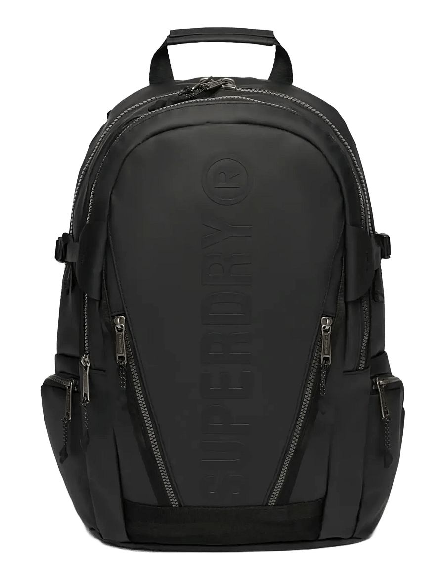 Superdry - TARP RUCKSACK - smart backpacks - black/black - 1