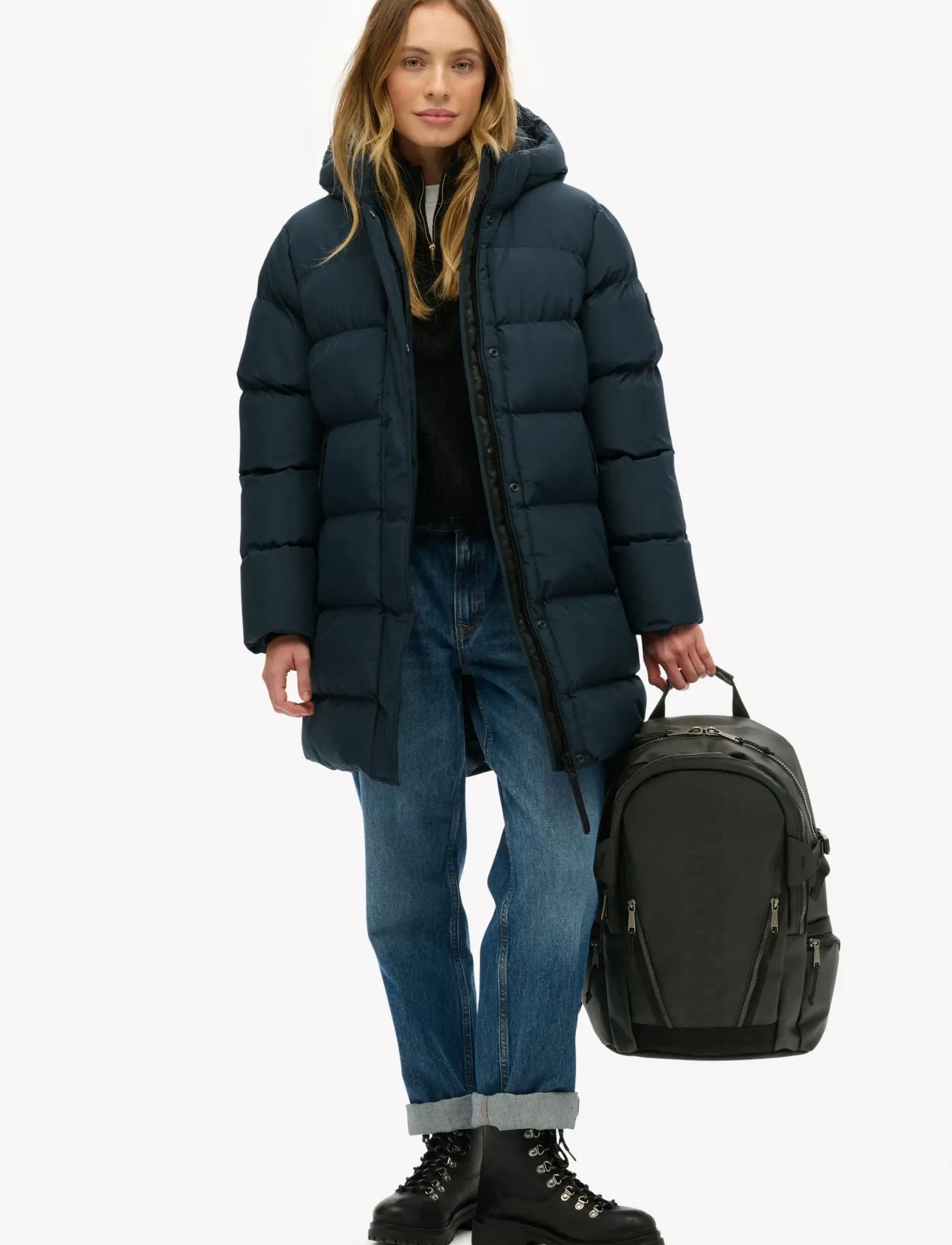 Superdry TARP RUCKSACK - Taschen - BLACK/BLACK / black