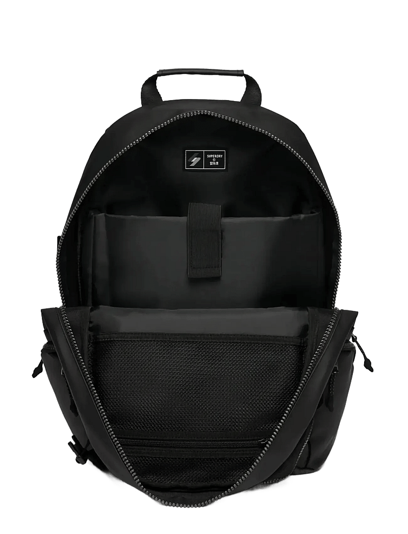 Superdry - TARP RUCKSACK - smarte rucksäcke - black/black - 3