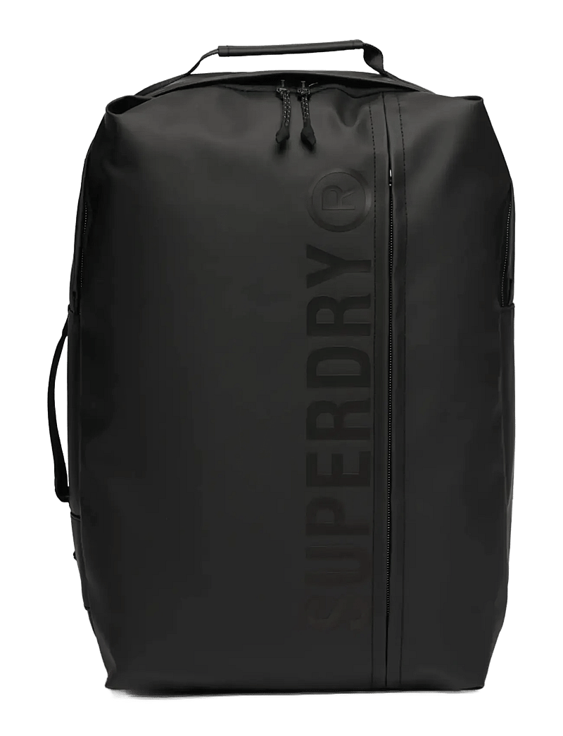 Superdry - 35L TARP BACKPACK - everyday style - black/black - 0