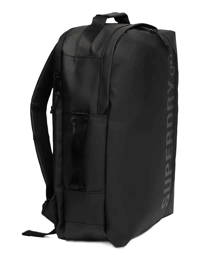 Superdry - 35L TARP BACKPACK - everyday style - black/black - 2