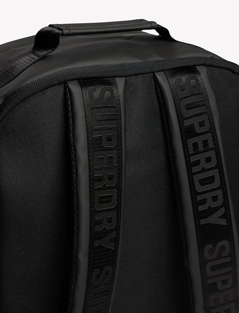 Superdry - 35L TARP BACKPACK - everyday style - black/black - 4
