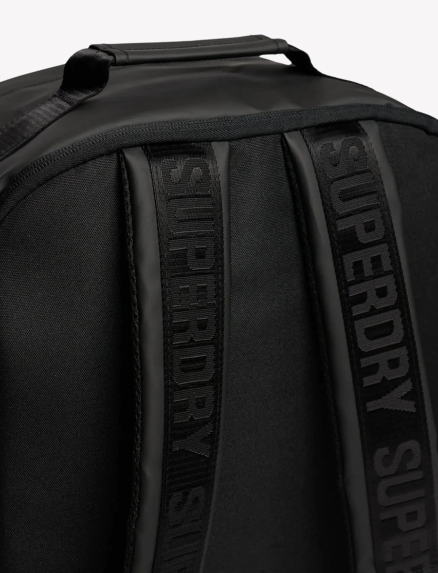 Superdry - 35L TARP BACKPACK - hverdags stil - black/black - 4