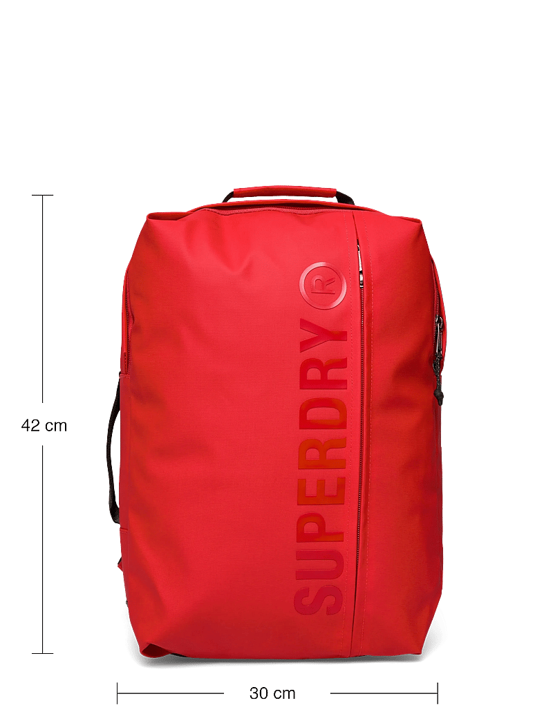 Superdry - 35L TARP BACKPACK - everyday style - red sun - 3