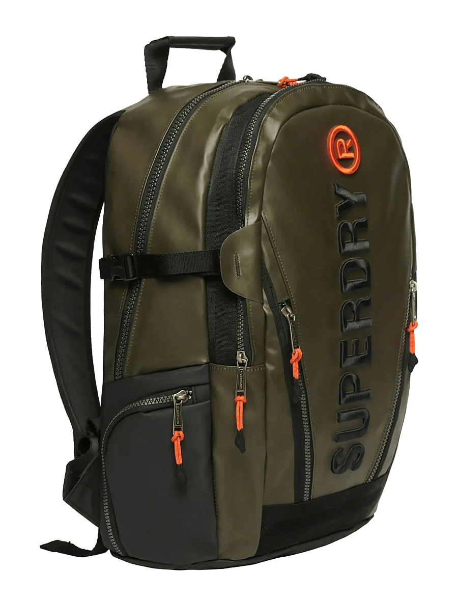Superdry - TARP EMB RUCKSACK - surplus goods olive green - 3