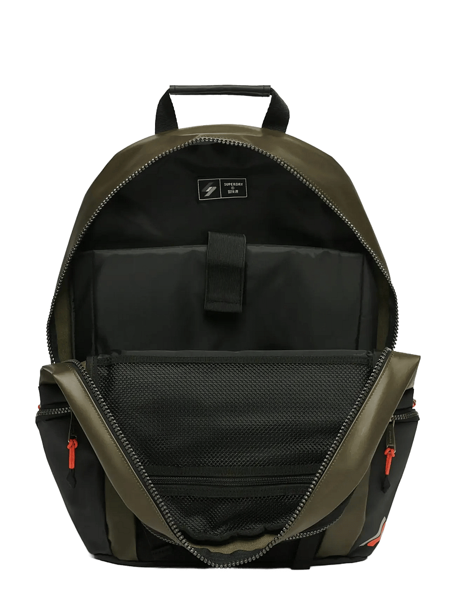 Superdry - TARP EMB RUCKSACK - surplus goods olive green - 4