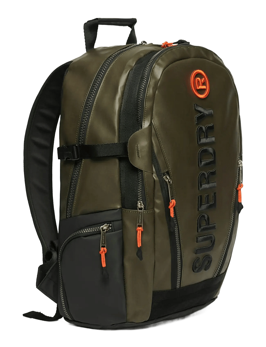 Superdry - TARP EMB RUCKSACK - surplus goods olive green - 5