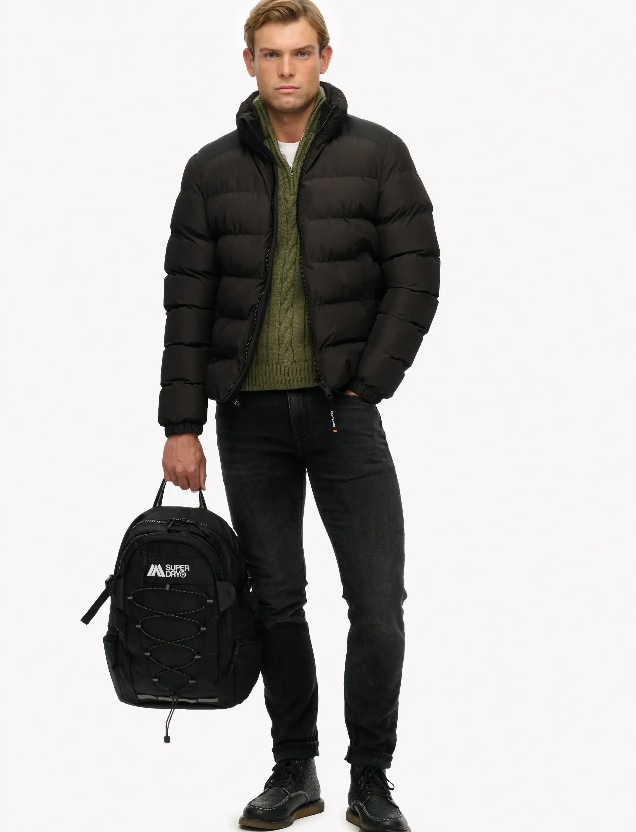 Superdry OUTDOOR 28L BACKPACK - Inspiration - BLACK / black