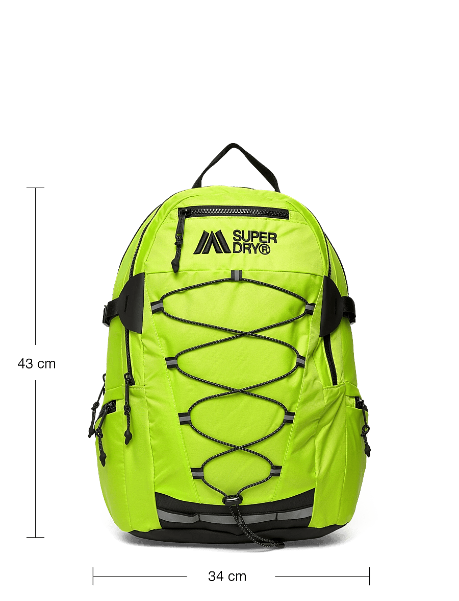 Superdry - OUTDOOR 28L BACKPACK - sport backpacks - lime punch - 4