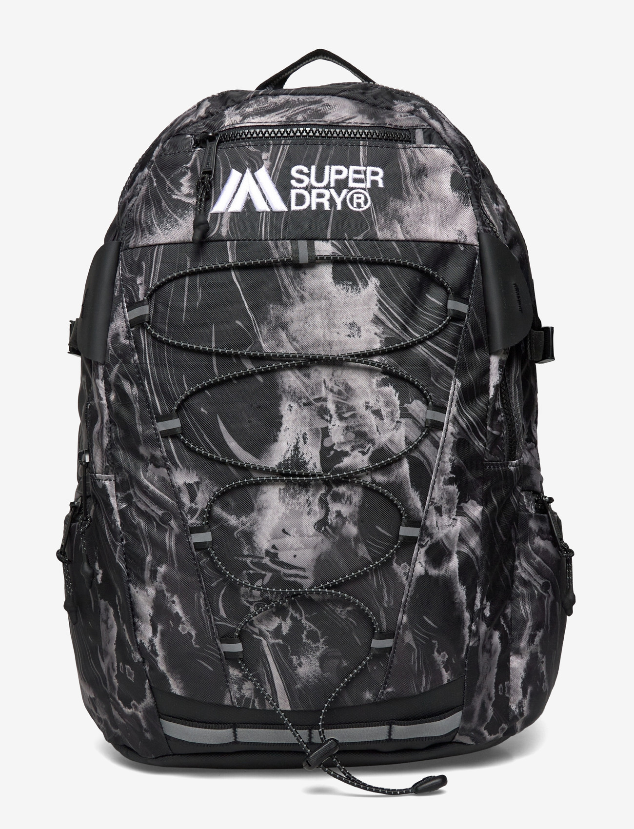 Superdry - OUTDOOR 28L BACKPACK - accessories - woodgrain print black - 0