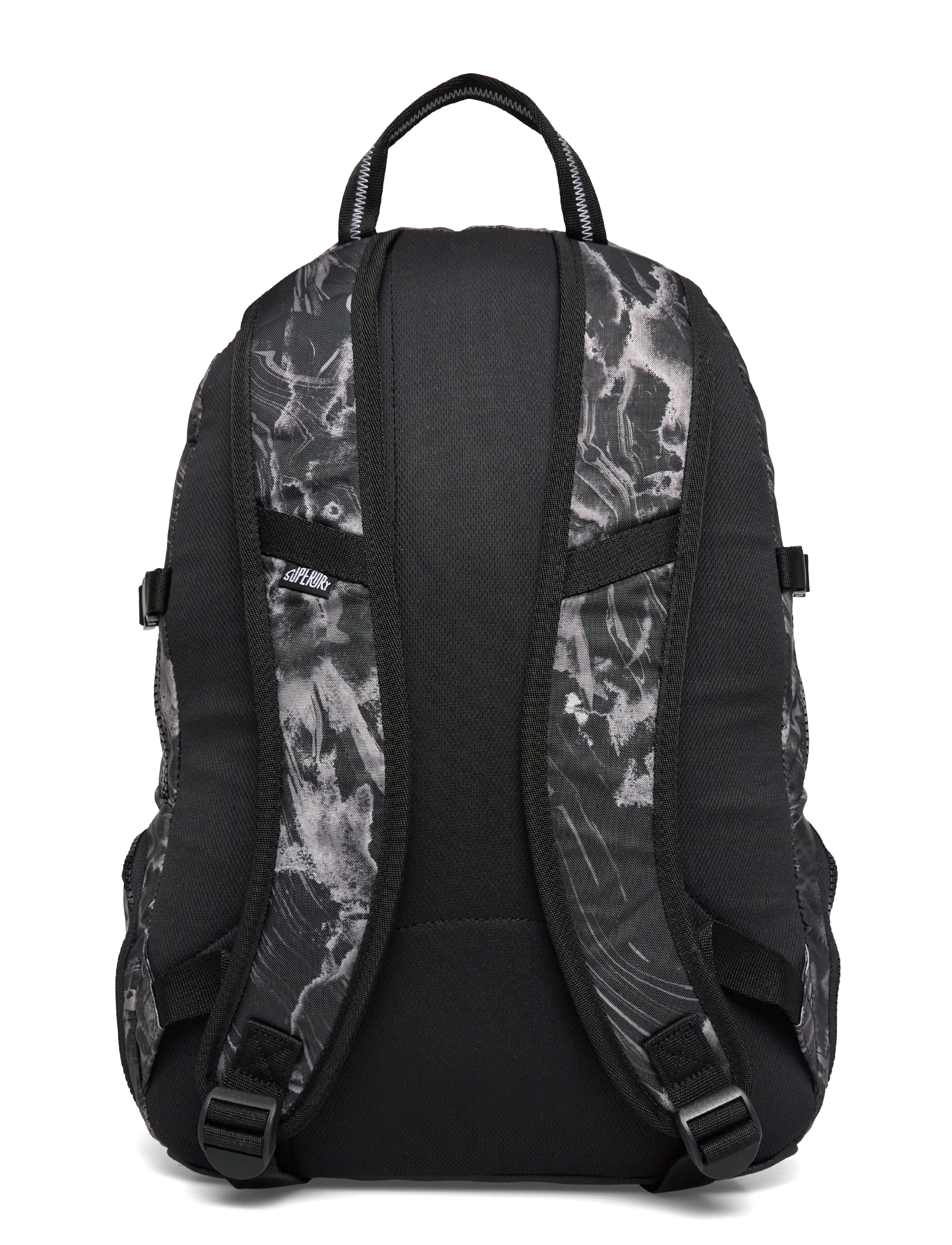 Superdry - OUTDOOR 28L BACKPACK - sportrucksäcke - woodgrain print black - 1