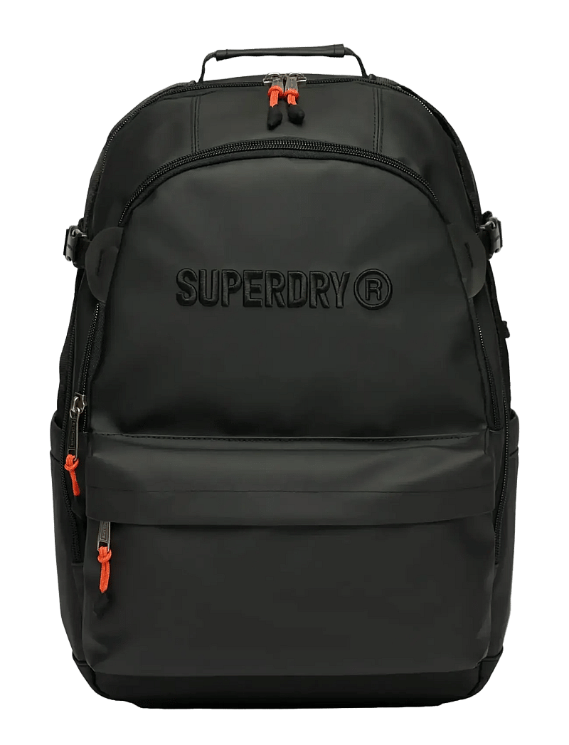 Superdry - UTILITY TARP BACKPACK - shop efter anledning - black - 0