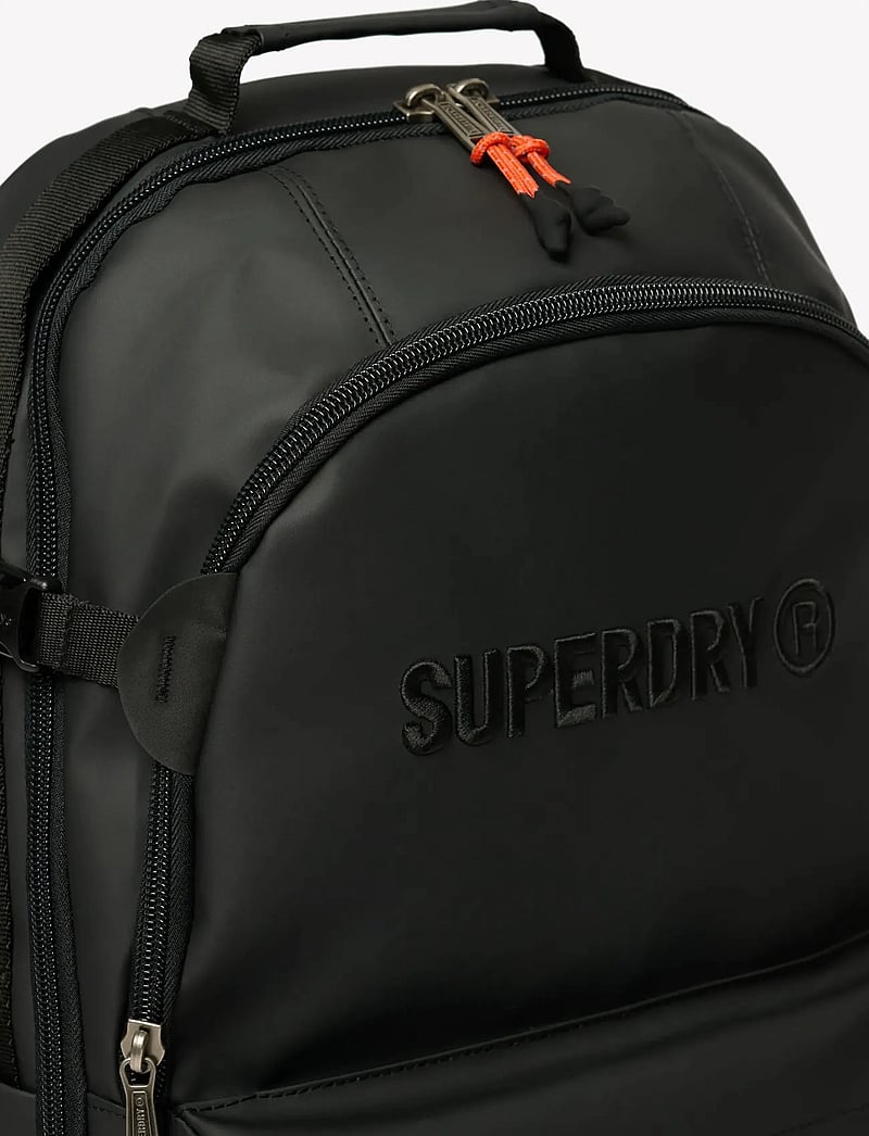 Superdry - UTILITY TARP BACKPACK - shop efter anledning - black - 4