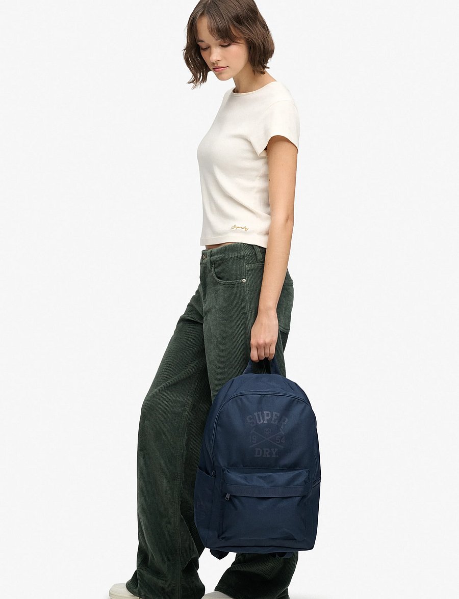 Superdry - HERITAGE BACKPACK - shop efter anledning - eclipse navy - 0