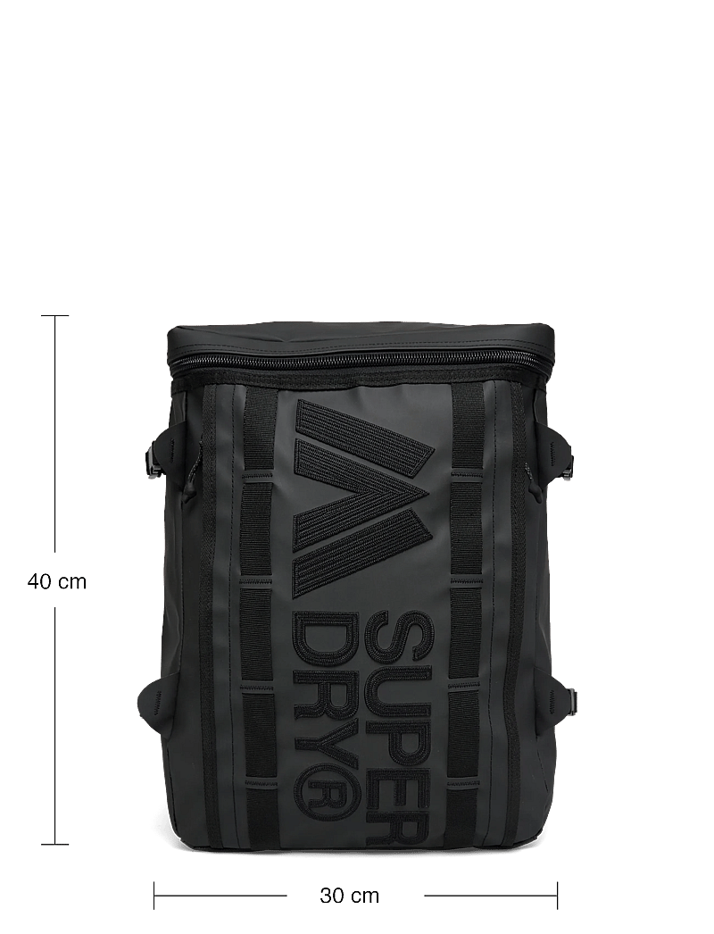 Superdry - OUTDOOR 30L TARP BACKPACK - sportrucksäcke - black - 3