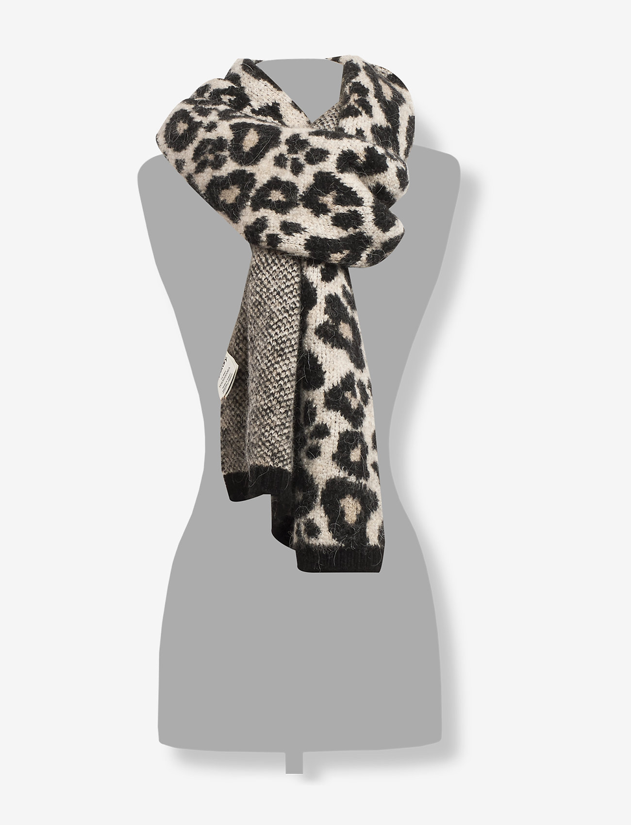 Superdry - LISA LEOPARD SCARF - brown print - 1