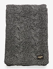 Superdry - CABLE KNIT SCARF - wintersjaals - black fleck - 1