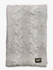 Superdry - CABLE KNIT SCARF - najniższe ceny - ice grey fleck - 1