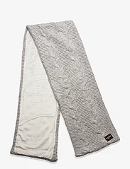 Superdry - CABLE KNIT SCARF - wintersjaals - ice grey fleck - 2