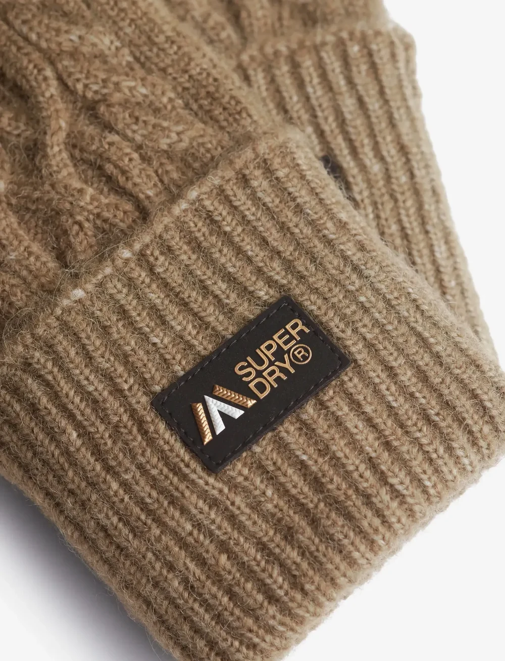 Superdry - CABLE LUXE HANDWARMERS - luffer - moss khaki - 4