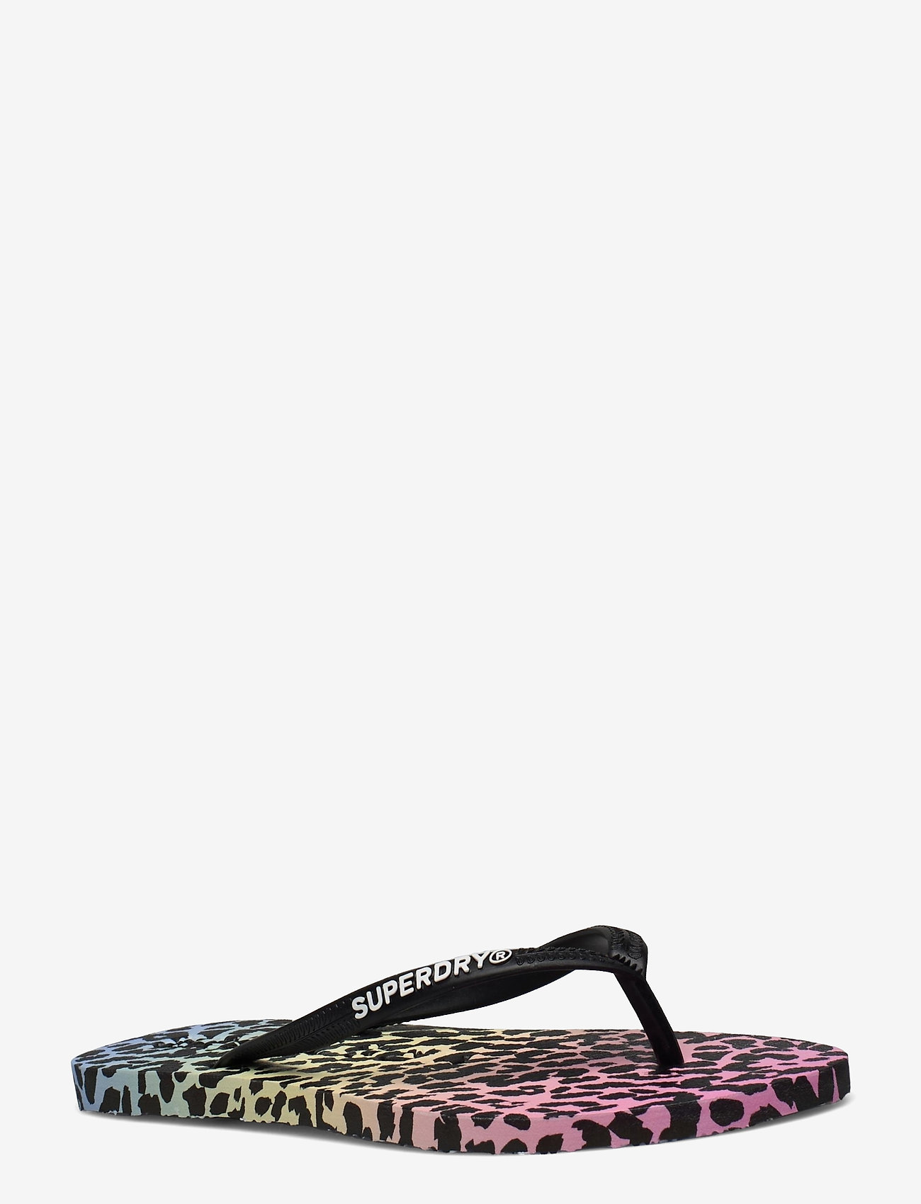 Superdry - SUPER SLEEK AOP FLIP FLOP - rainbow animal ombre - 0
