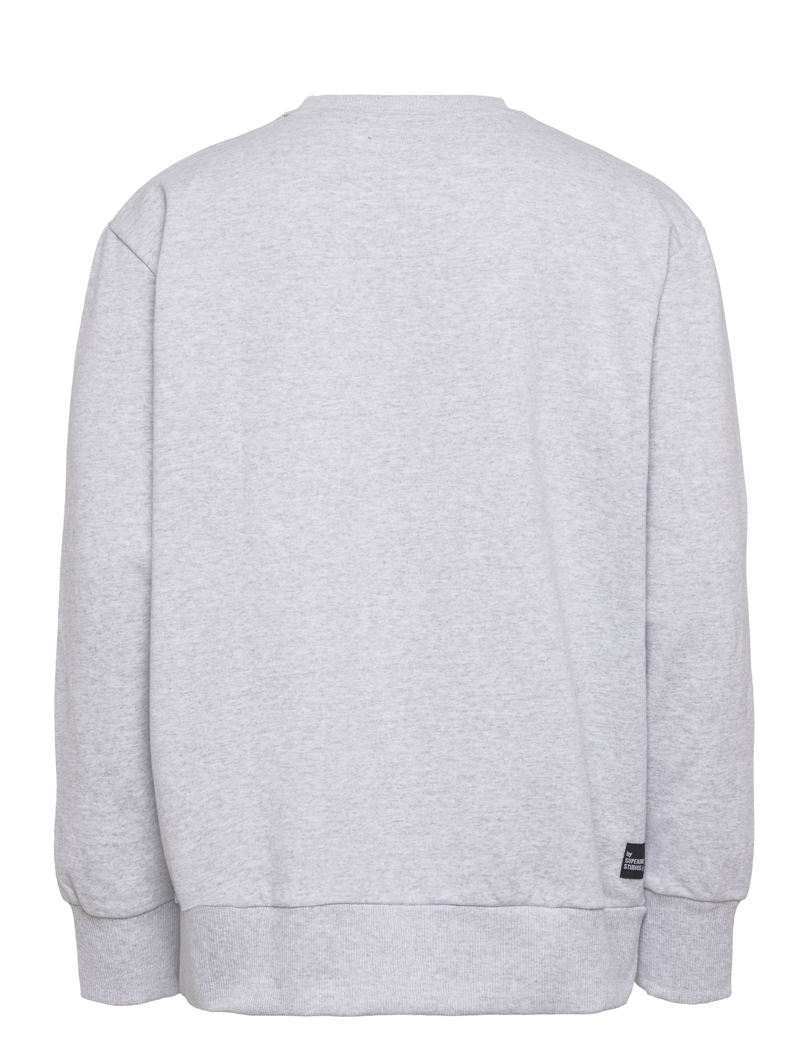 Superdry - STUDIOS RCYCL MICRO TOP CREW - flake marl - 1