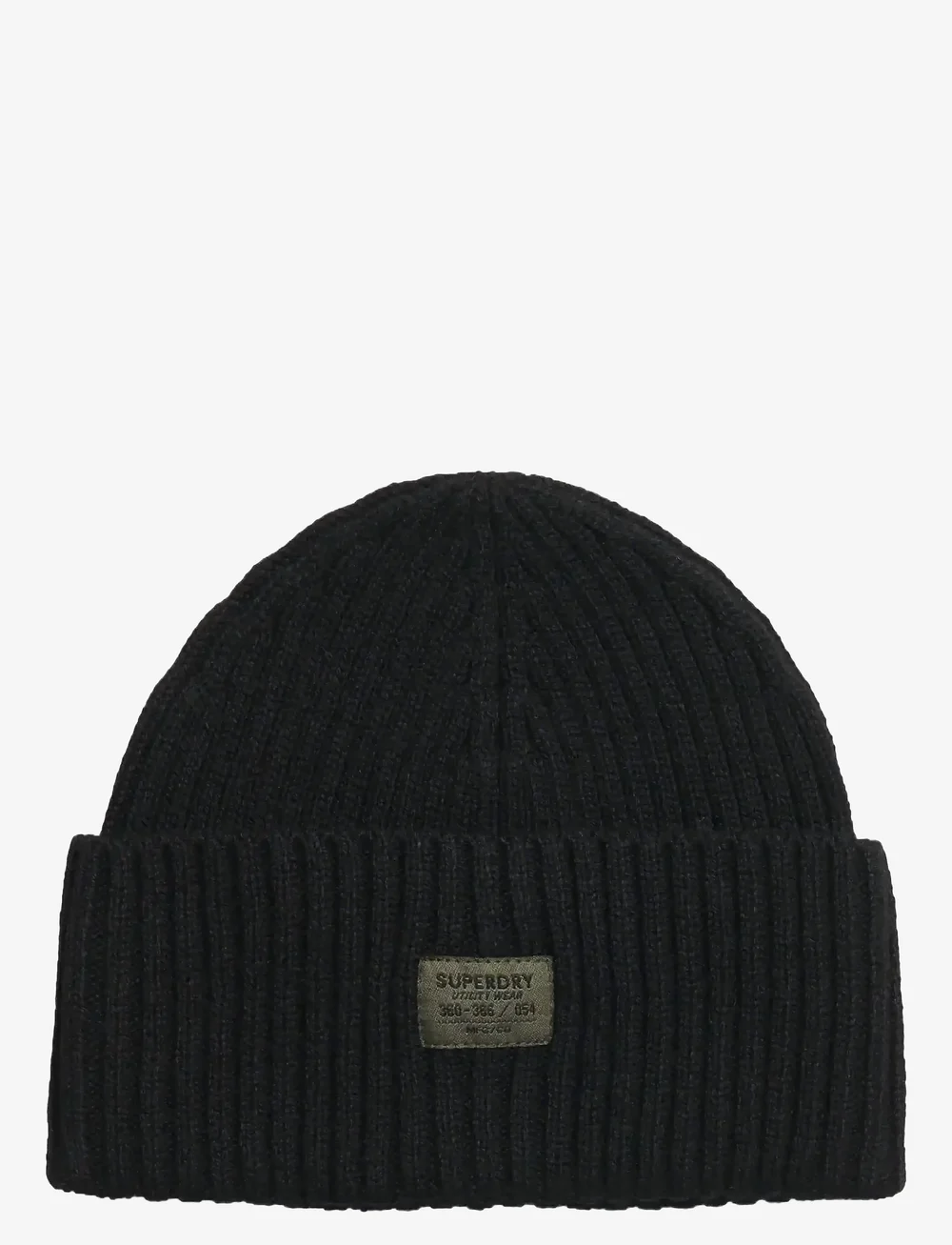Superdry - WORKWEAR KNITTED BEANIE HAT - kollektioner - black - 0