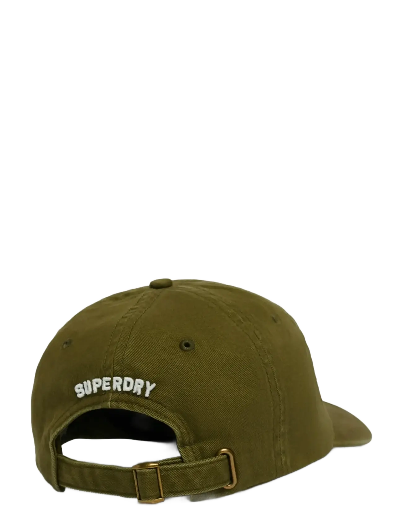 Superdry - VINTAGE CREST BASEBALL CAP - zemākās cenas - olive branch green - 1