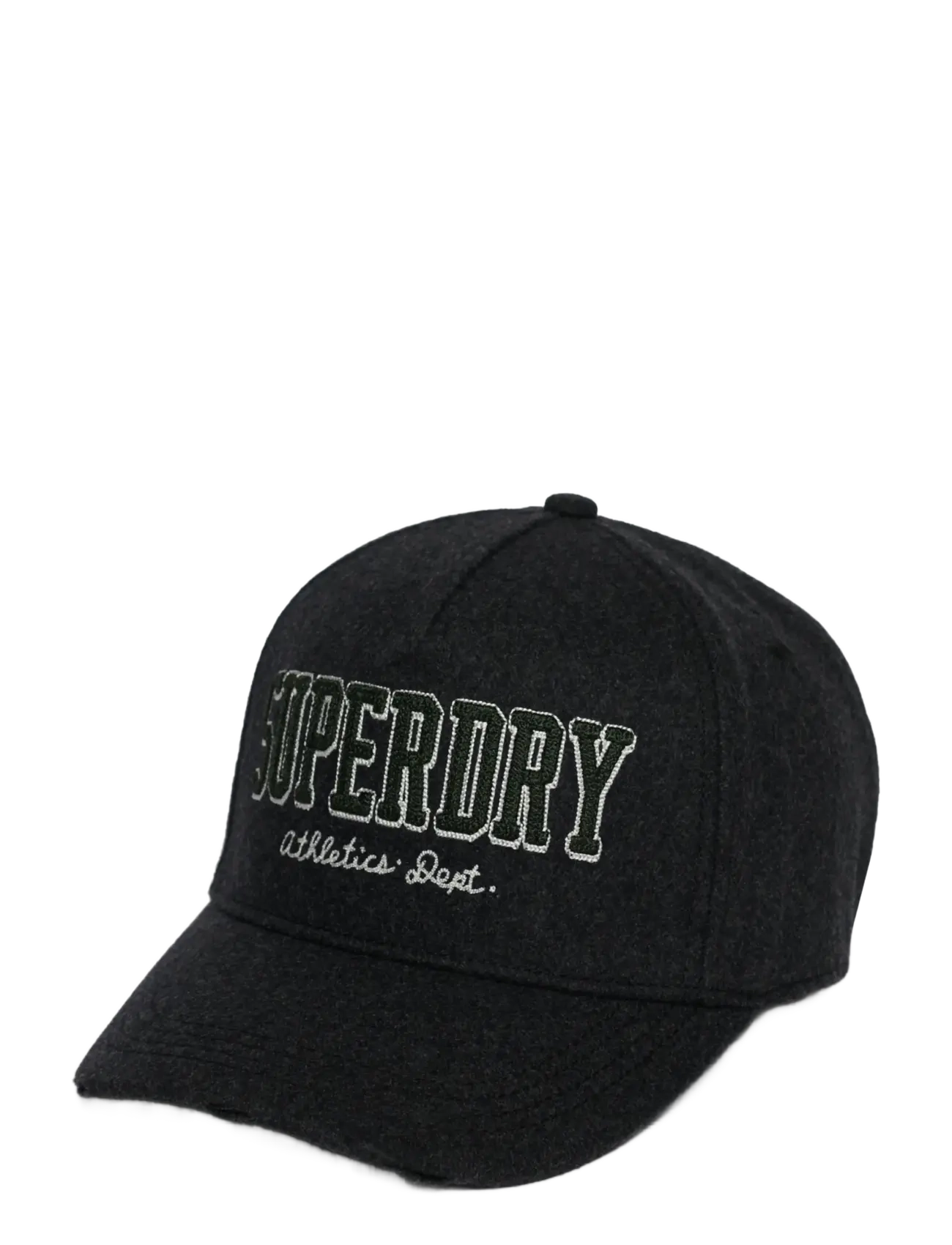 Superdry - ATH ESSENTIALS TEXTURED CAP - caps - melton charcoal marl - 2