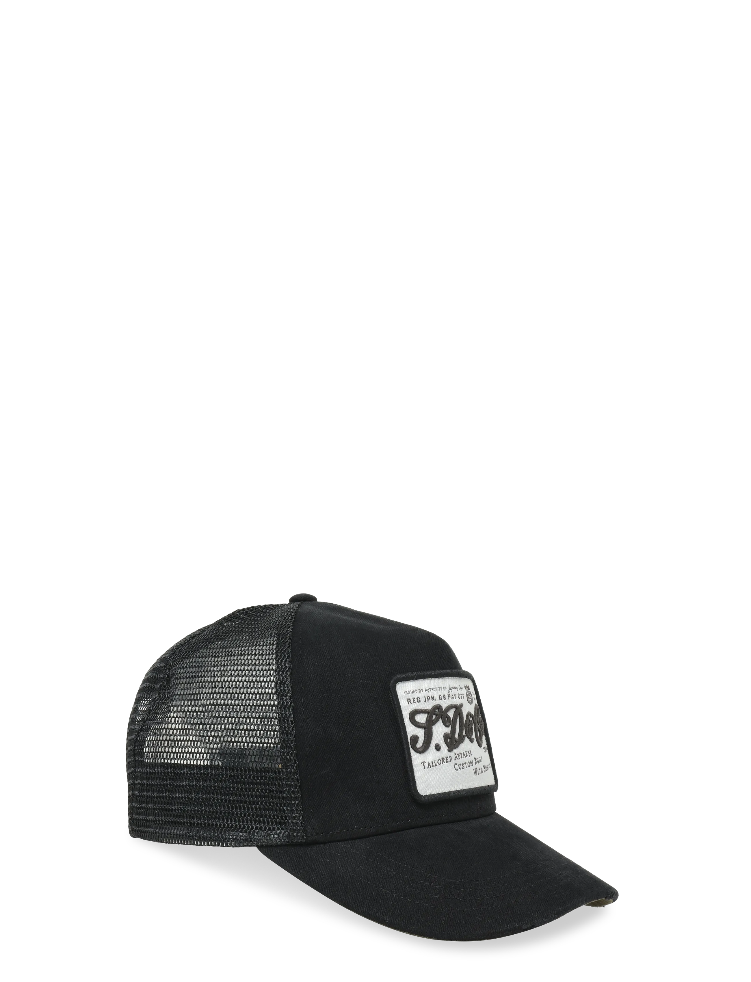 Superdry HERITAGE MESH TRUCKER CAP - Mützen & Caps - VINTAGED BLACK / black
