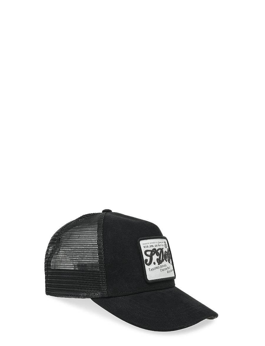 Superdry - HERITAGE MESH TRUCKER CAP - kappen - vintaged black - 1