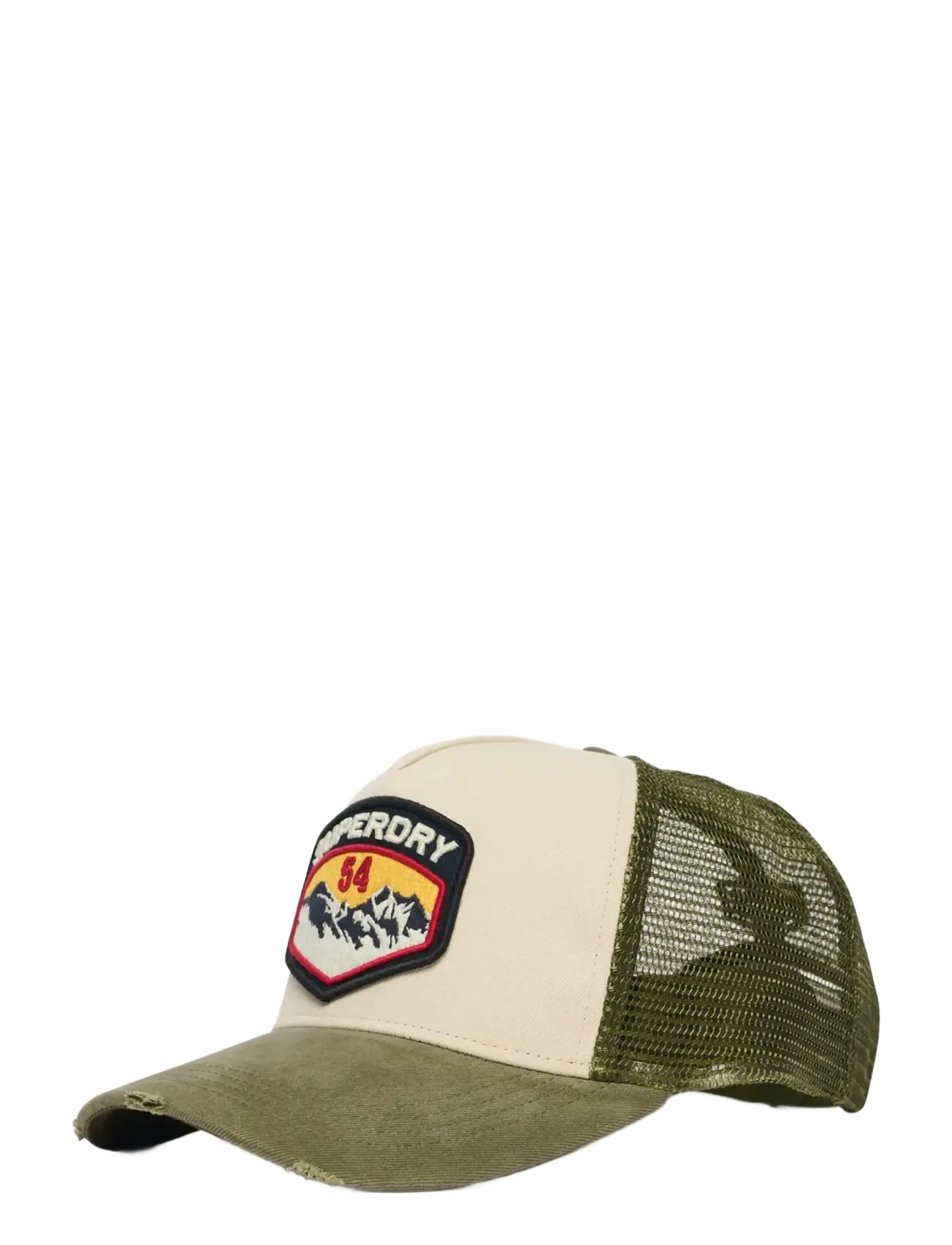 Superdry - HERITAGE MESH TRUCKER CAP - vintaged khaki - 2