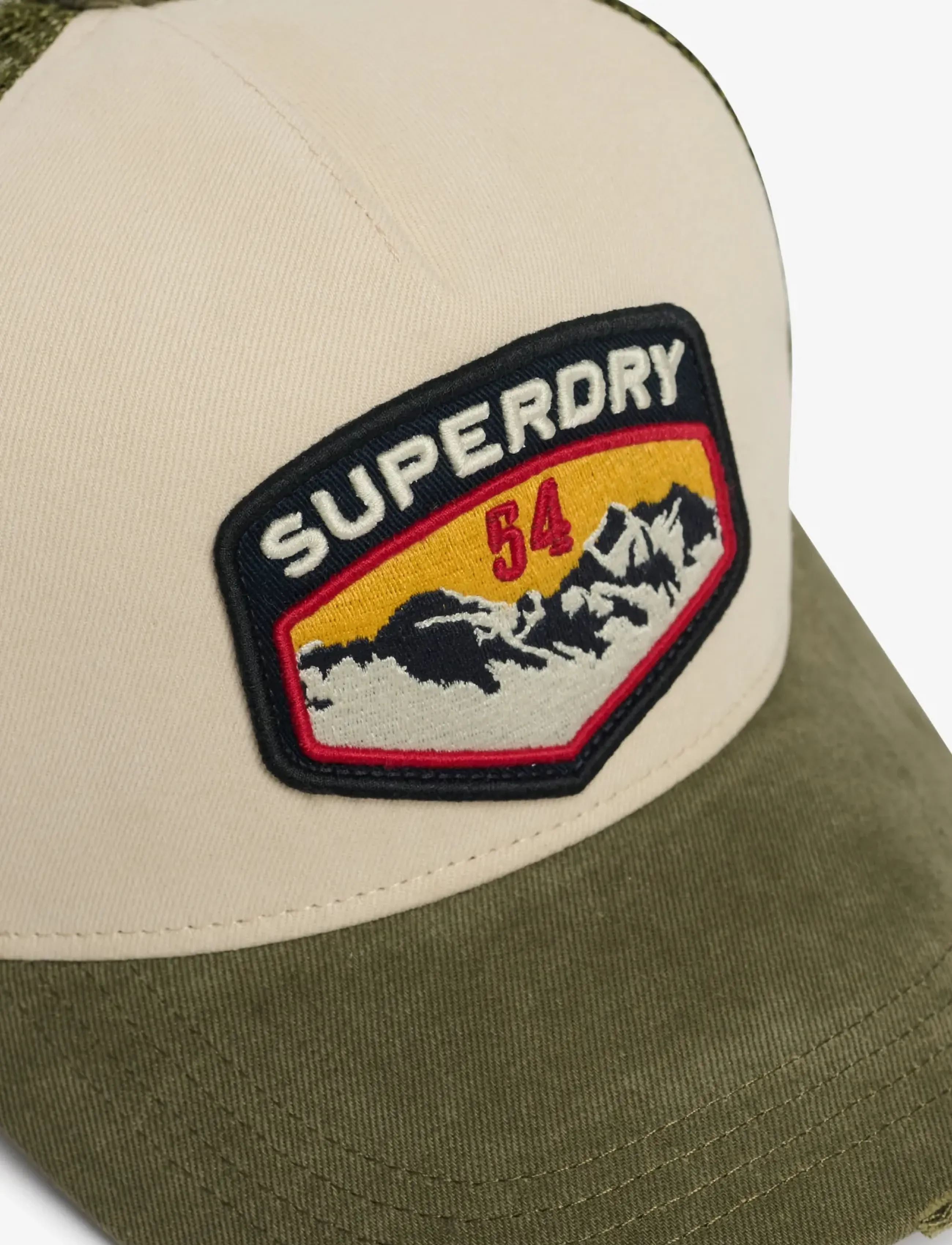 Superdry - HERITAGE MESH TRUCKER CAP - vintaged khaki - 4