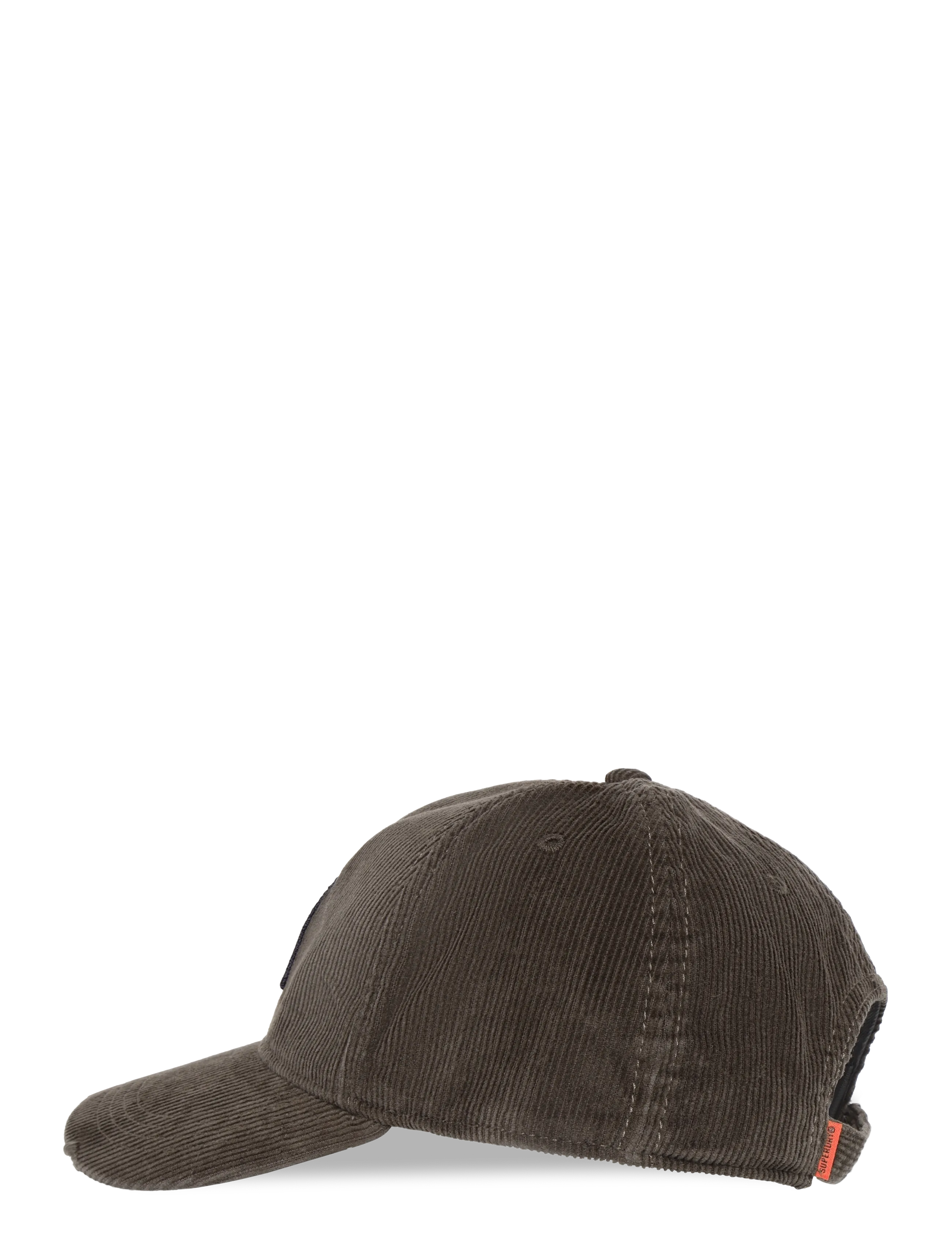 Superdry - GRAPHIC CORD TRUCKER CAP - kepsar - dark brown cord - 3