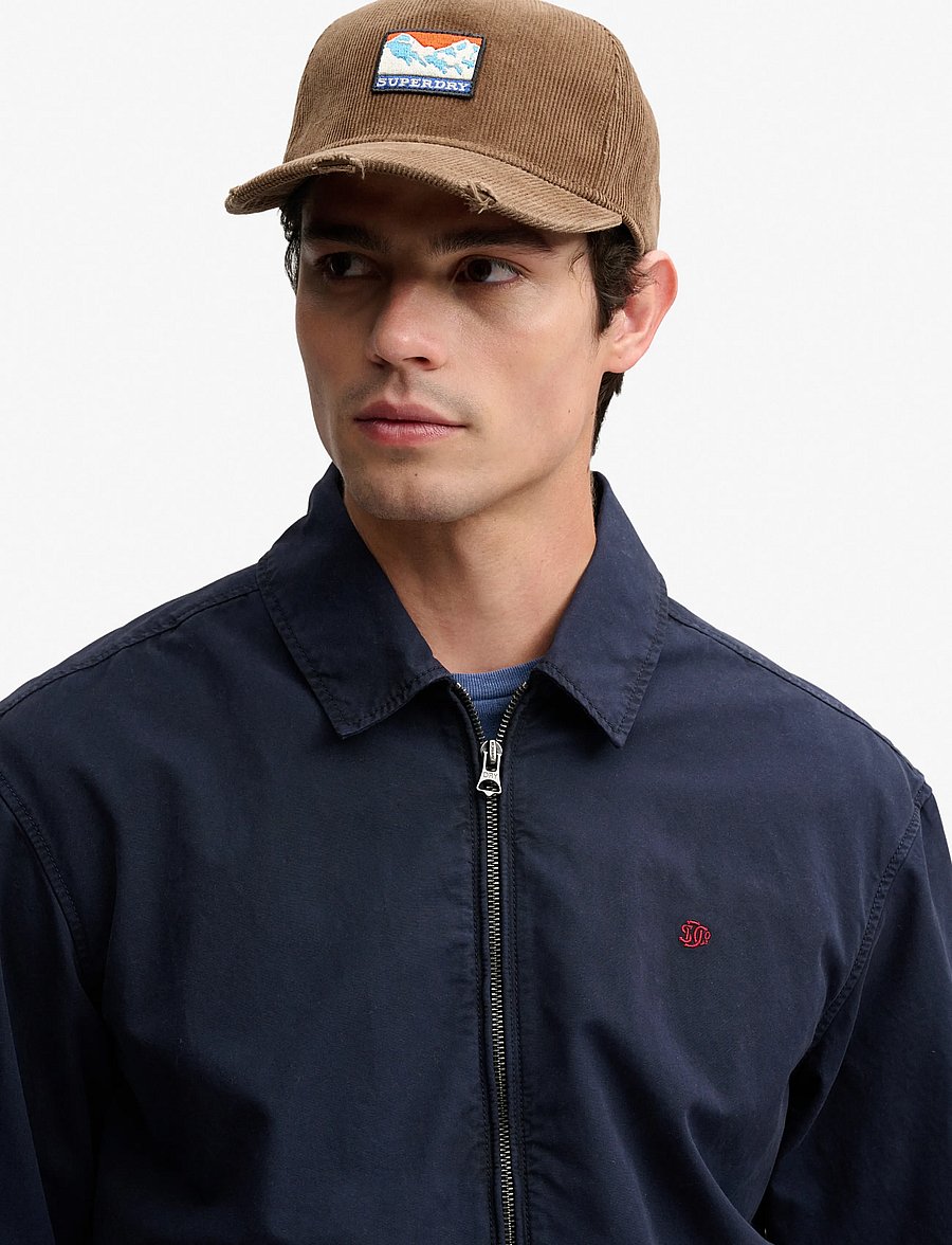 Superdry - GRAPHIC CORD TRUCKER CAP - tan cord - 0
