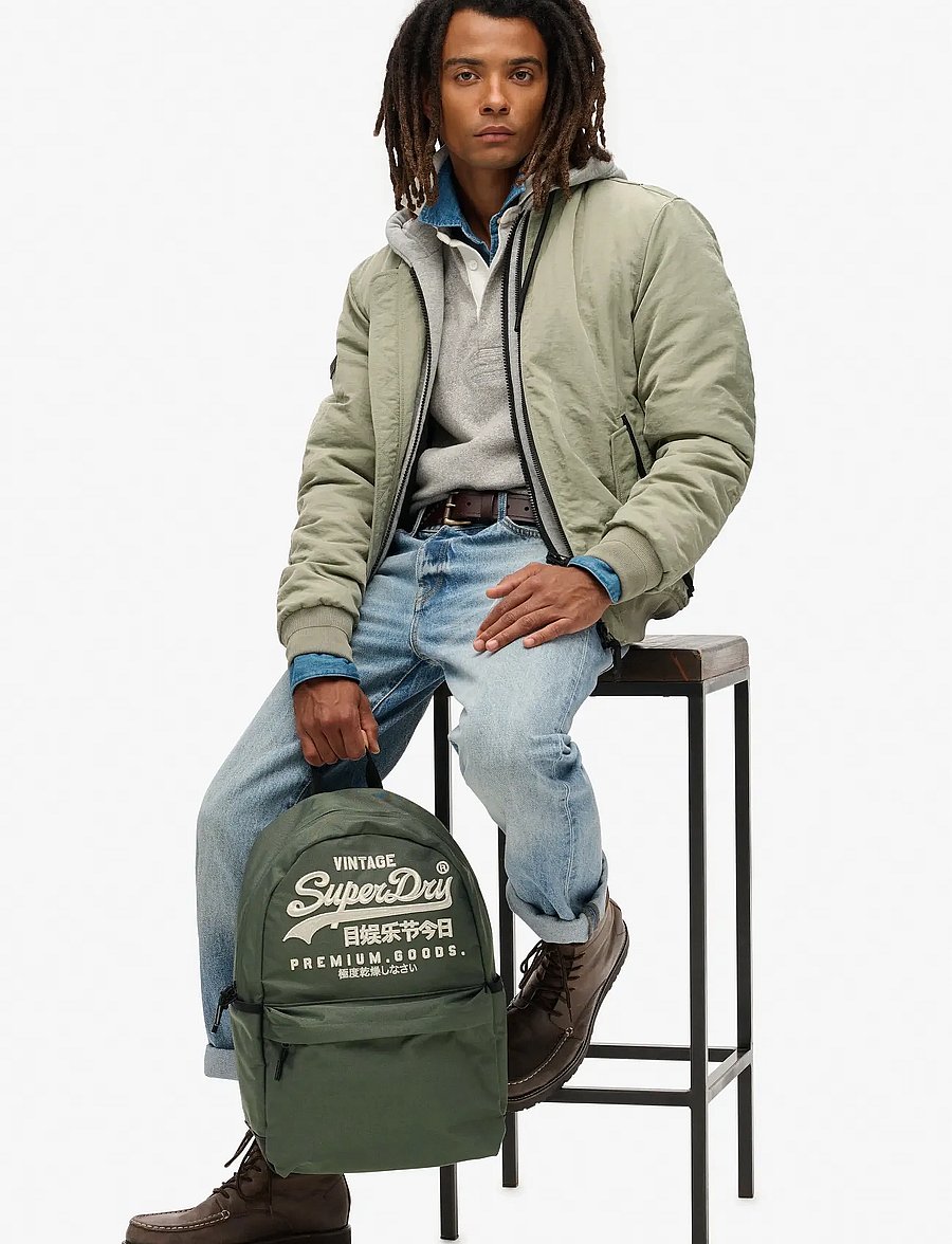 Superdry - HERITAGE MONTANA - osta olukorra järgi - laurel khaki - 0