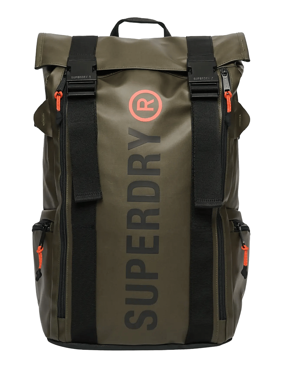 Superdry - TARP ROLL TOP RUCKSACK - osta olukorra järgi - surplus goods olive green - 1
