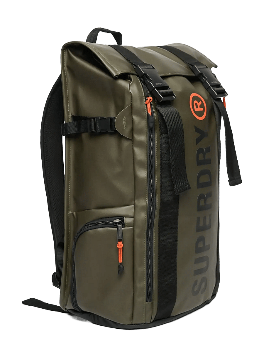 Superdry - TARP ROLL TOP RUCKSACK - osta olukorra järgi - surplus goods olive green - 2
