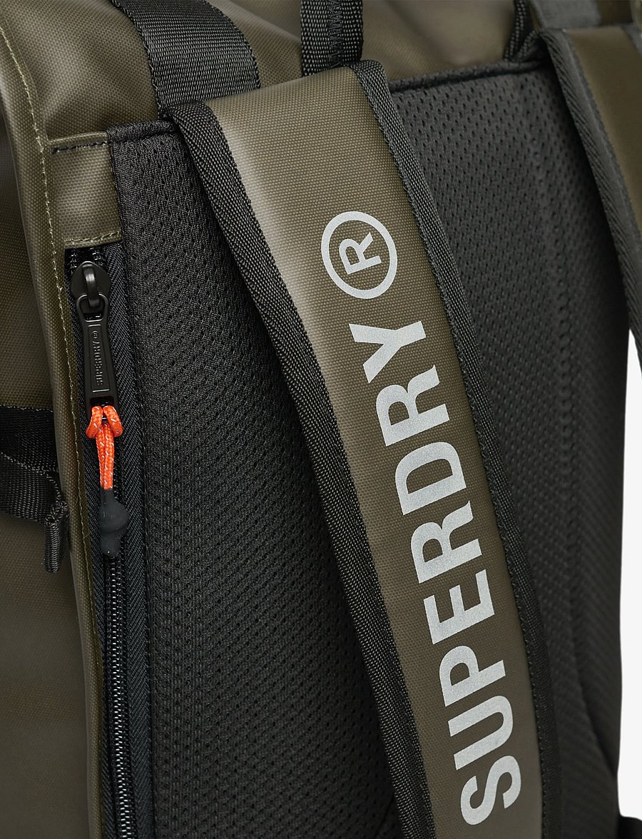 Superdry - TARP ROLL TOP RUCKSACK - osta olukorra järgi - surplus goods olive green - 4