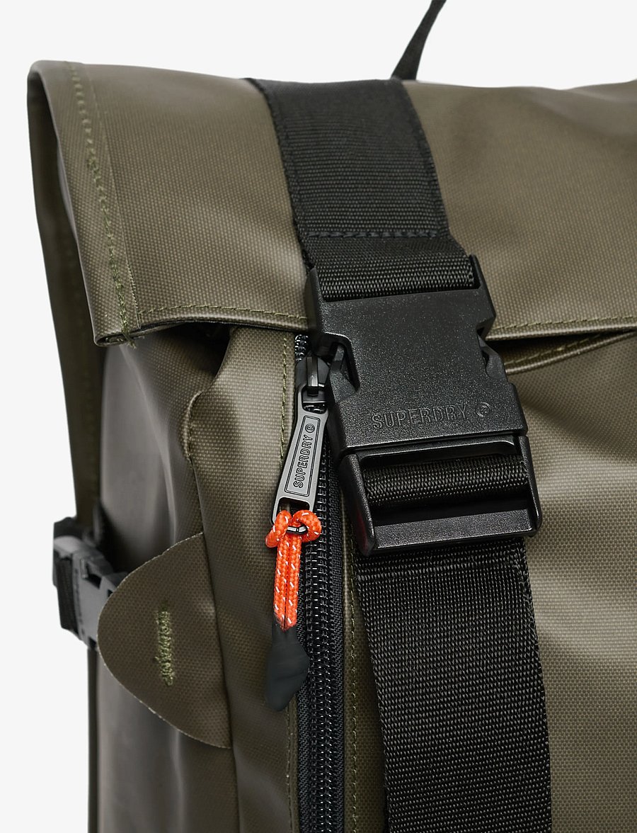 Superdry - TARP ROLL TOP RUCKSACK - osta olukorra järgi - surplus goods olive green - 5