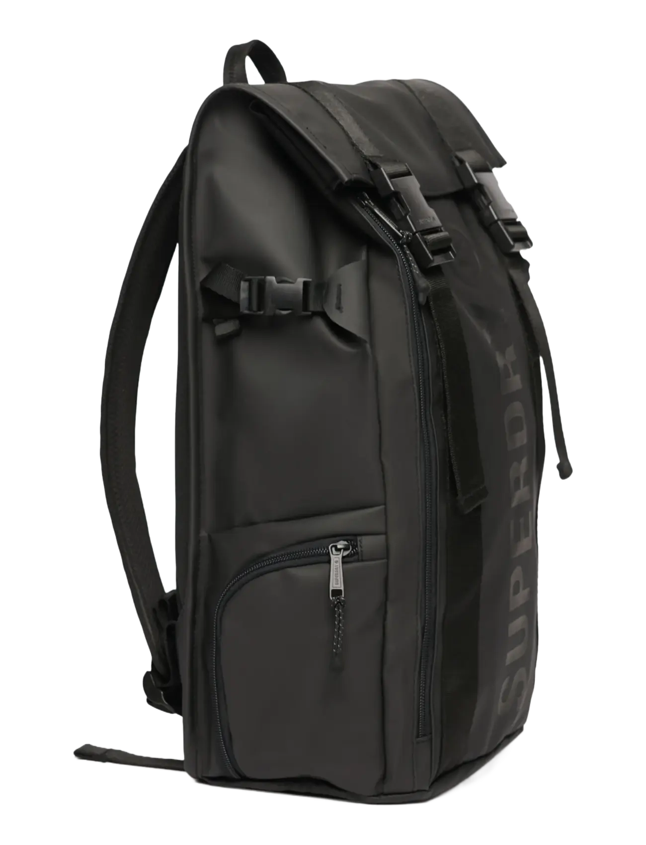 Superdry - TARP ROLL TOP RUCKSACK - shop by occasion - black/black - 3