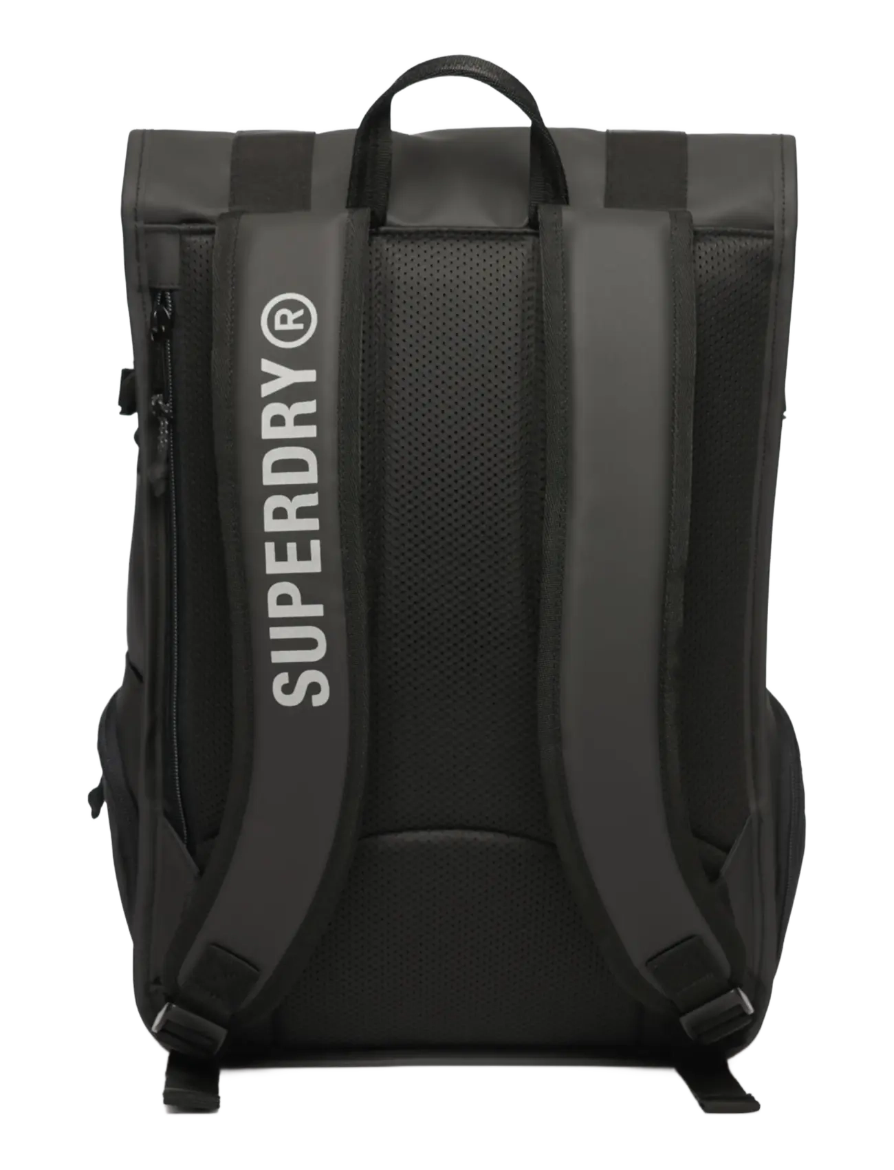 Superdry - TARP ROLL TOP RUCKSACK - shop by occasion - black/black - 4
