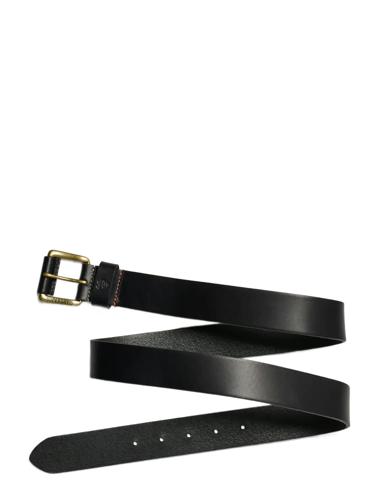 Superdry - CLASSIC LEATHER BELT - klassische gürtel - black - 2