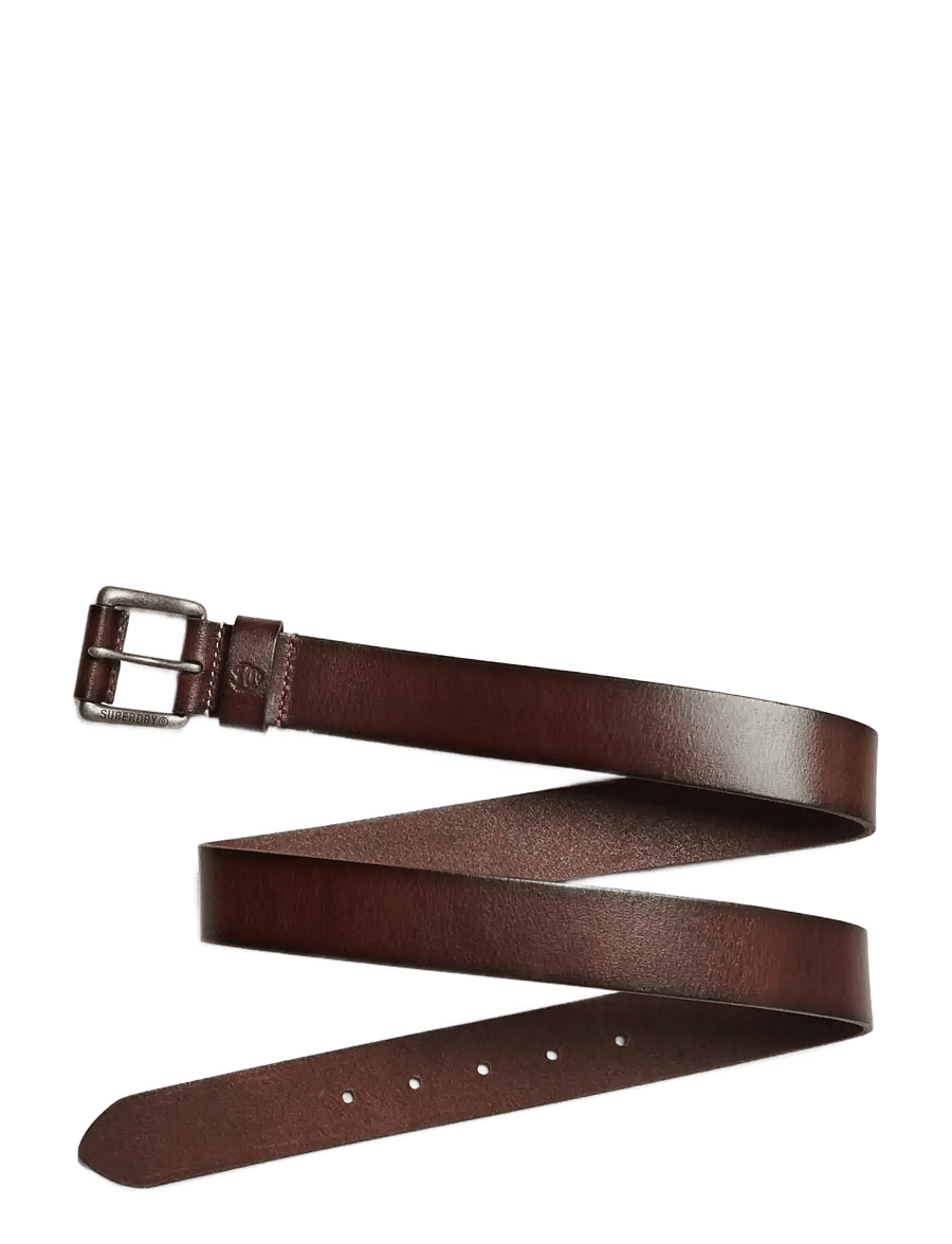 Superdry - CLASSIC LEATHER BELT - klassiska skärp - brown - 1