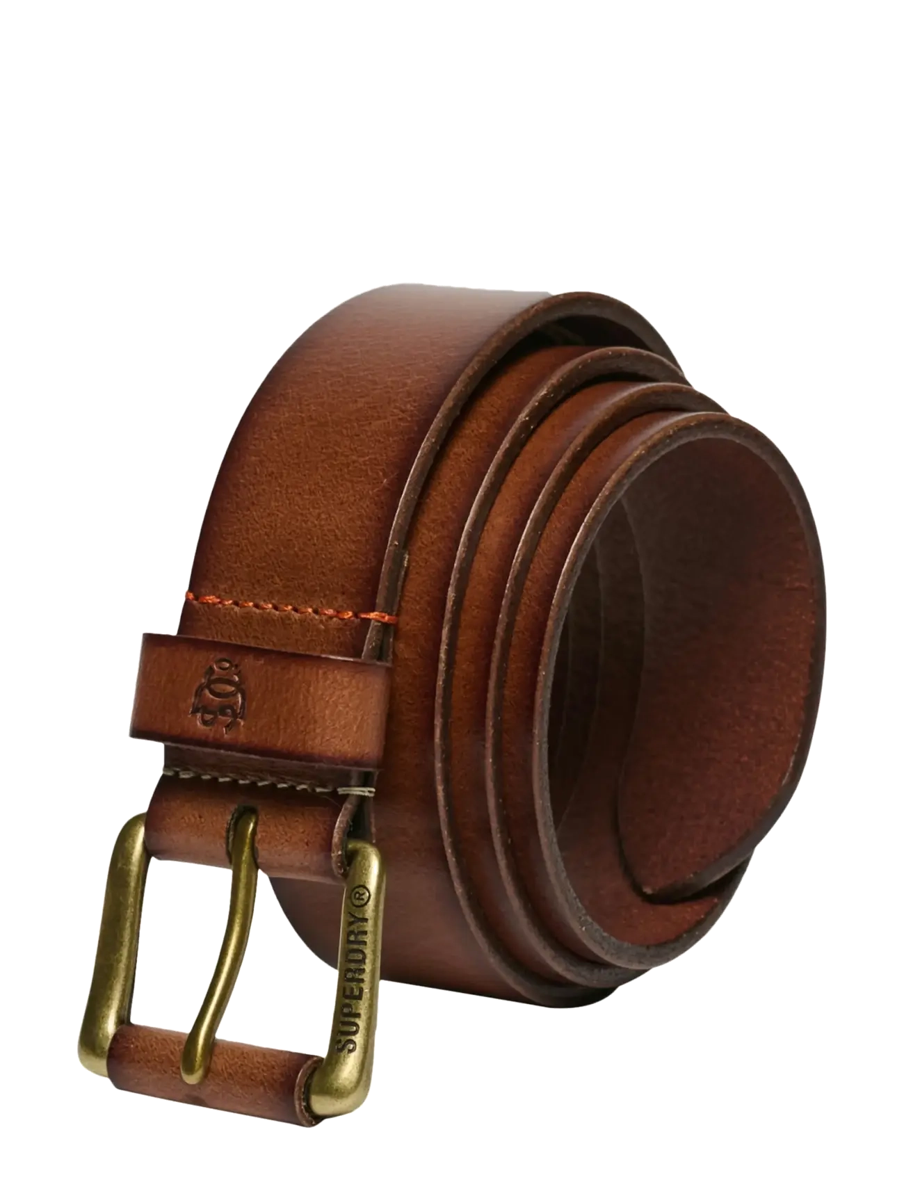 Superdry CLASSIC LEATHER BELT - Bælter - TAN / brown