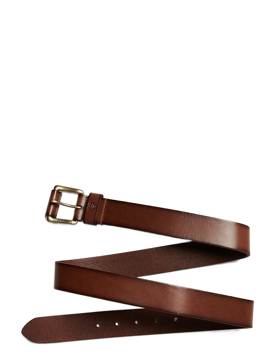 Superdry - CLASSIC LEATHER BELT - tan - 1